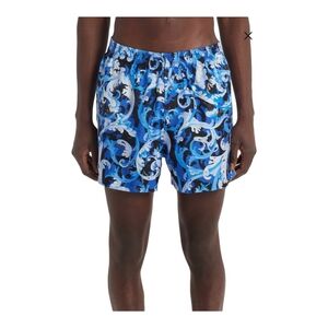 Versace Baroque Print Swim Trunks | Blue | Size IT 6/US 36 (LARGE) | NWT